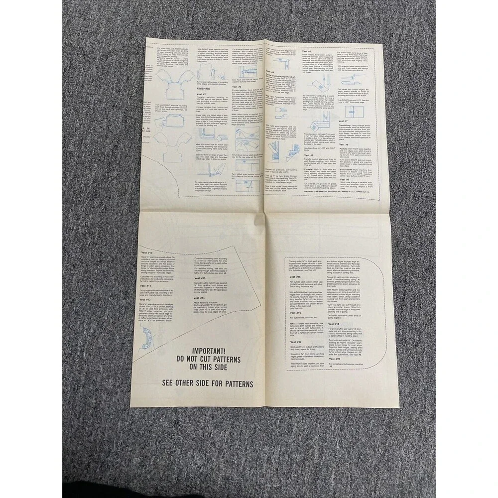 Family CIrcle SImplicity Full SIze Pattern 20 DIfferent Tops Uncut 1981